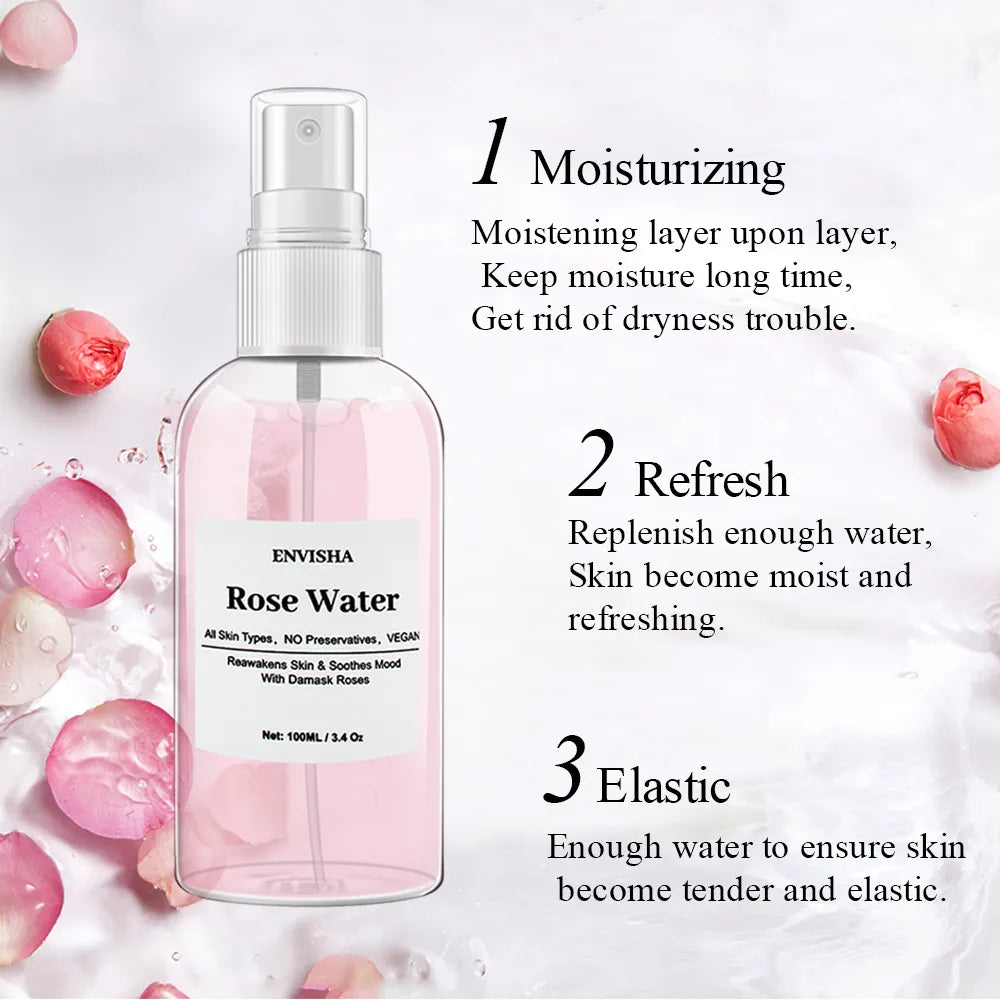 Rose Water For Face Facial Toner