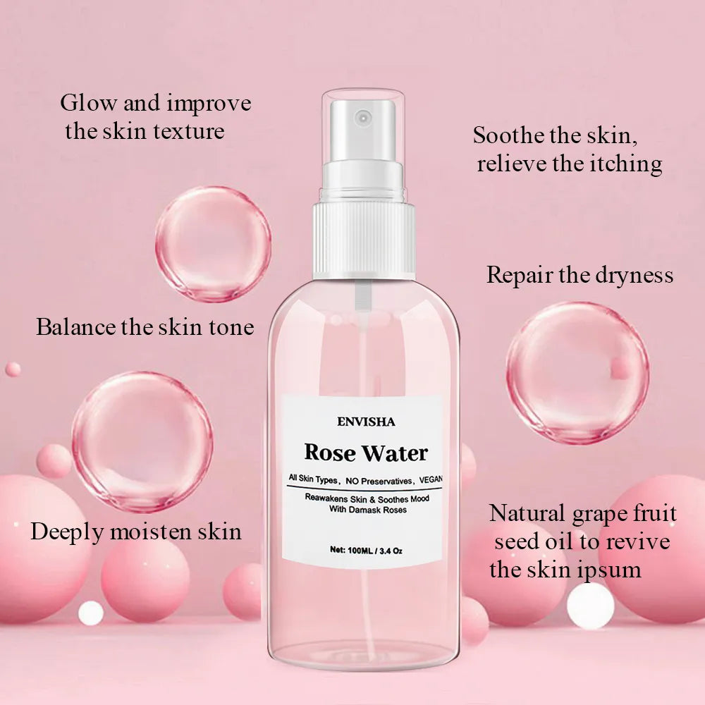 Rose Water For Face Facial Toner