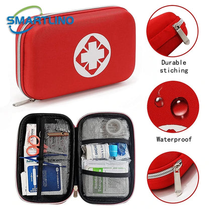 Portable Emergency Medical Bag First Aid Storage Box For Household Outdoor Travel Camping Equipment Medicine Survival Kit