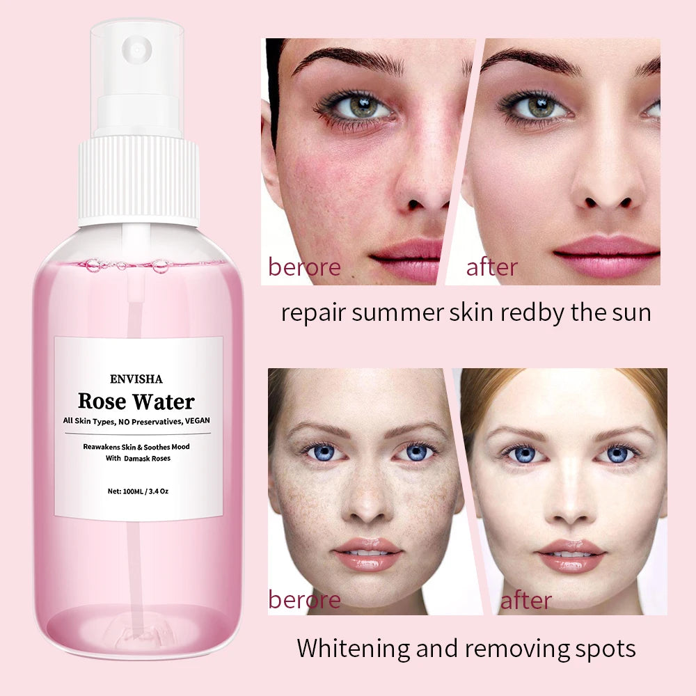 Rose Water For Face Facial Toner